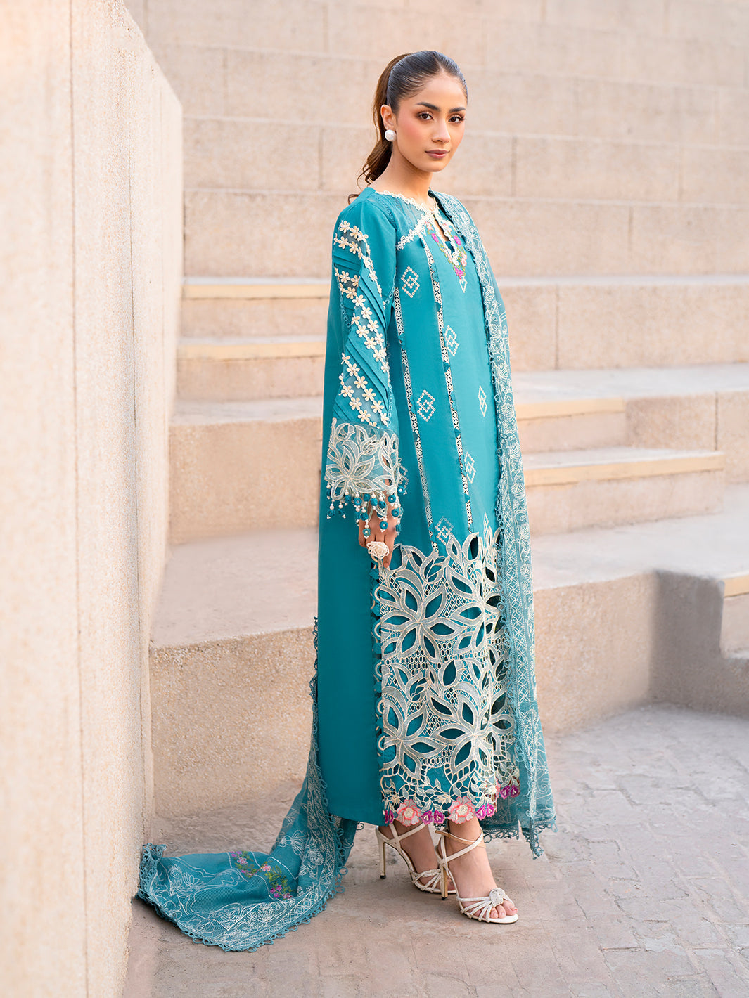 Parishay | Dil e Raqsam Festive Eid Lawn | DR-03 by Parishay - Designer Dress - Type: Ladies Clothes - Available at Libayah - 100% Original