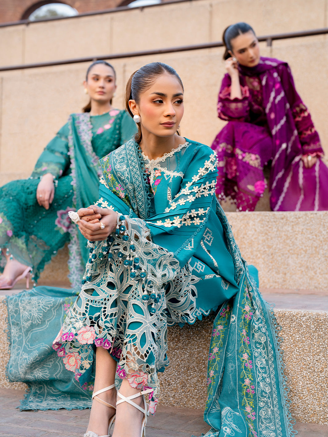 Parishay | Dil e Raqsam Festive Eid Lawn | DR-03 by Parishay - Designer Dress - Type: Ladies Clothes - Available at Libayah - 100% Original