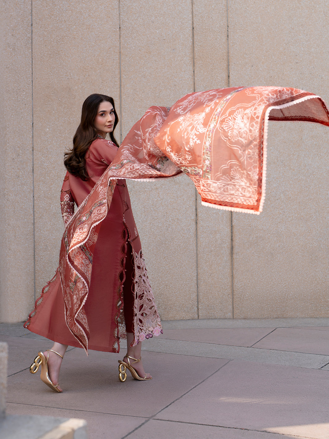Parishay | Dil e Raqsam Festive Eid Lawn | DR-04 by Parishay - Designer Dress - Type: Ladies Clothes - Available at Libayah - 100% Original