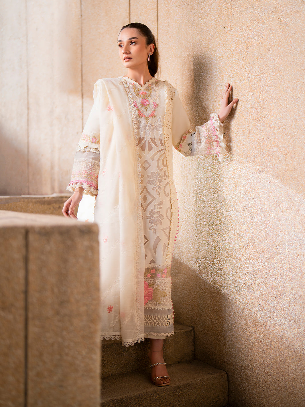 Parishay | Dil e Raqsam Festive Eid Lawn | DR-05 by Parishay - Designer Dress - Type: Ladies Clothes - Available at Libayah - 100% Original