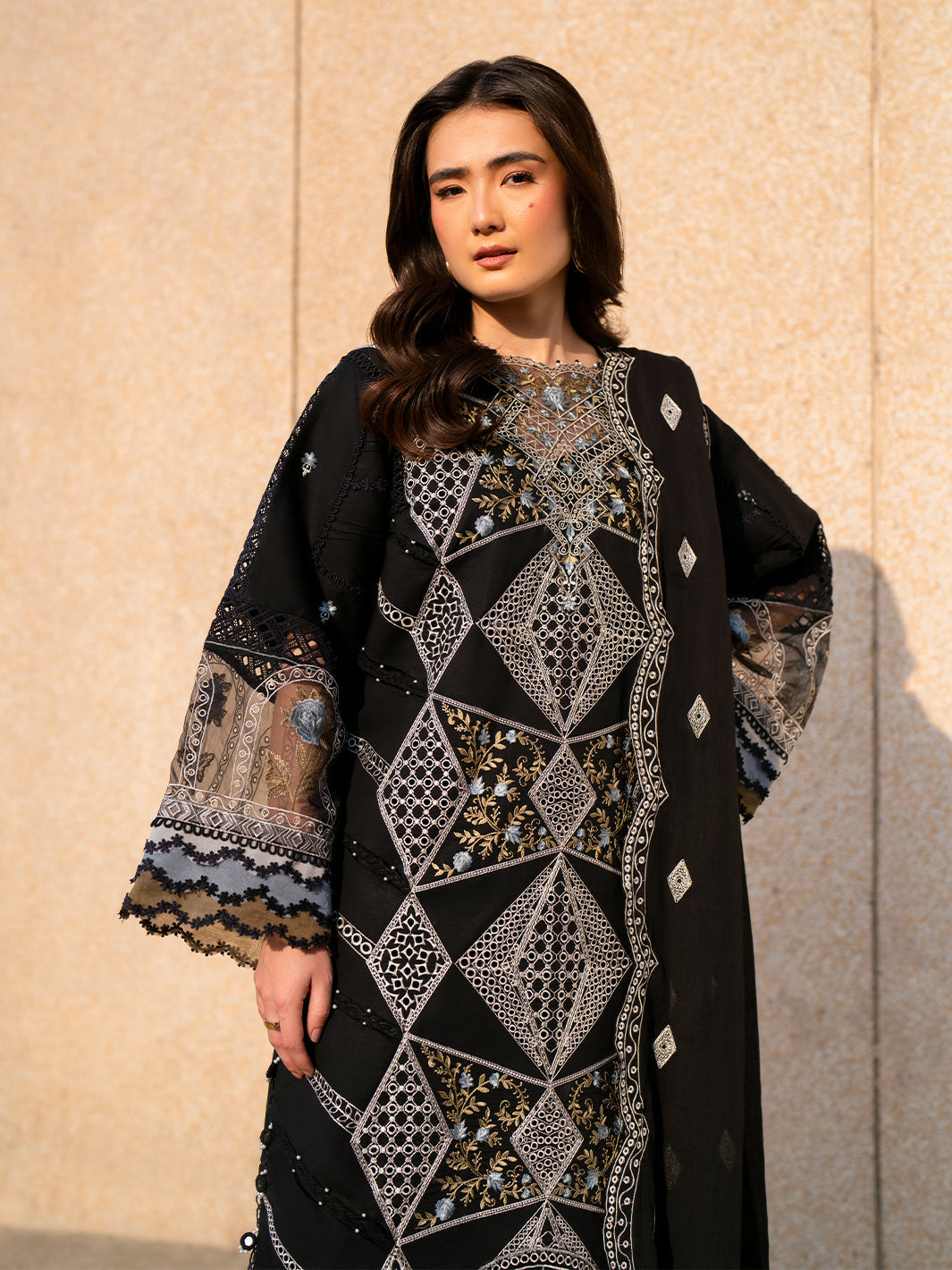 Parishay | Dil e Raqsam Festive Eid Lawn | DR-08 by Parishay - Designer Dress - Type: Ladies Clothes - Available at Libayah - 100% Original
