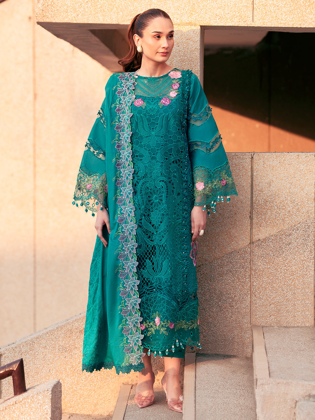 Parishay | Dil e Raqsam Festive Eid Lawn | DR-09 by Parishay - Designer Dress - Type: Ladies Clothes - Available at Libayah - 100% Original