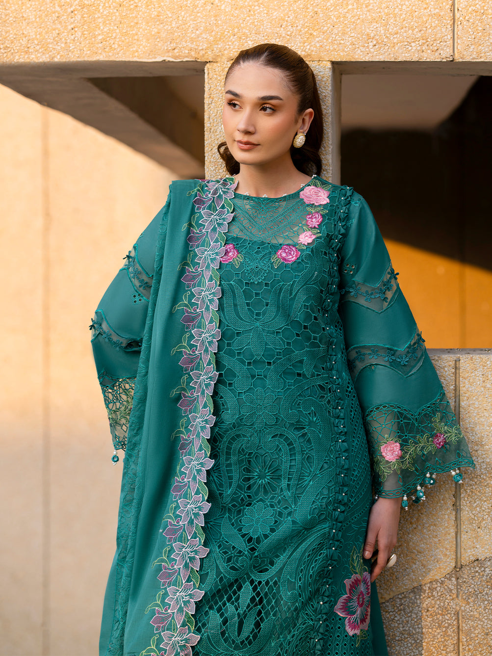 Parishay | Dil e Raqsam Festive Eid Lawn | DR-09 by Parishay - Designer Dress - Type: Ladies Clothes - Available at Libayah - 100% Original