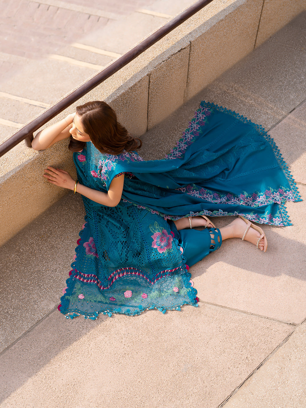 Parishay | Dil e Raqsam Festive Eid Lawn | DR-10 by Parishay - Designer Dress - Type: Ladies Clothes - Available at Libayah - 100% Original