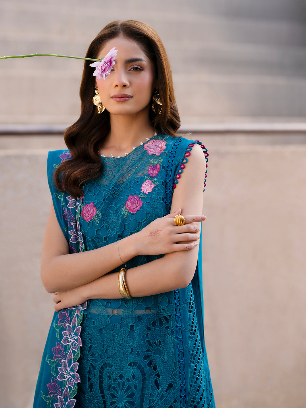 Parishay | Dil e Raqsam Festive Eid Lawn | DR-10 by Parishay - Designer Dress - Type: Ladies Clothes - Available at Libayah - 100% Original