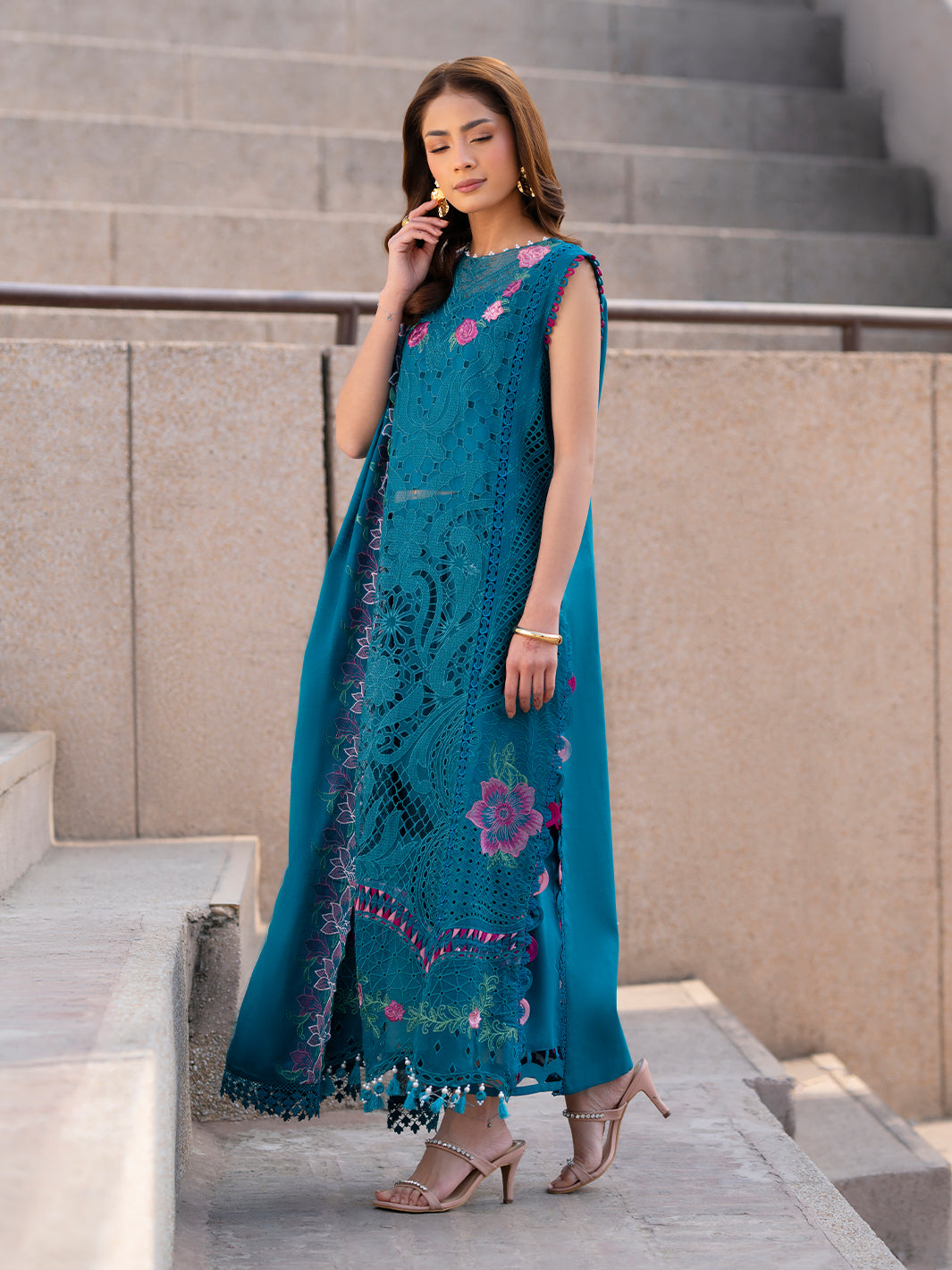 Parishay | Dil e Raqsam Festive Eid Lawn | DR-10 by Parishay - Designer Dress - Type: Ladies Clothes - Available at Libayah - 100% Original