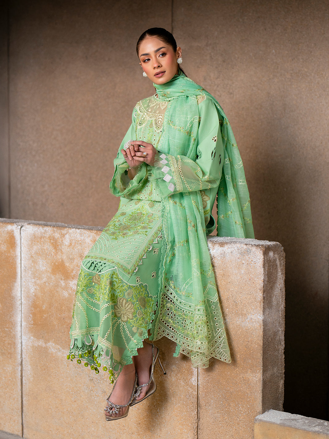 Parishay | Dil e Raqsam Festive Eid Lawn | DR-11 by Parishay - Designer Dress - Type: Ladies Clothes - Available at Libayah - 100% Original