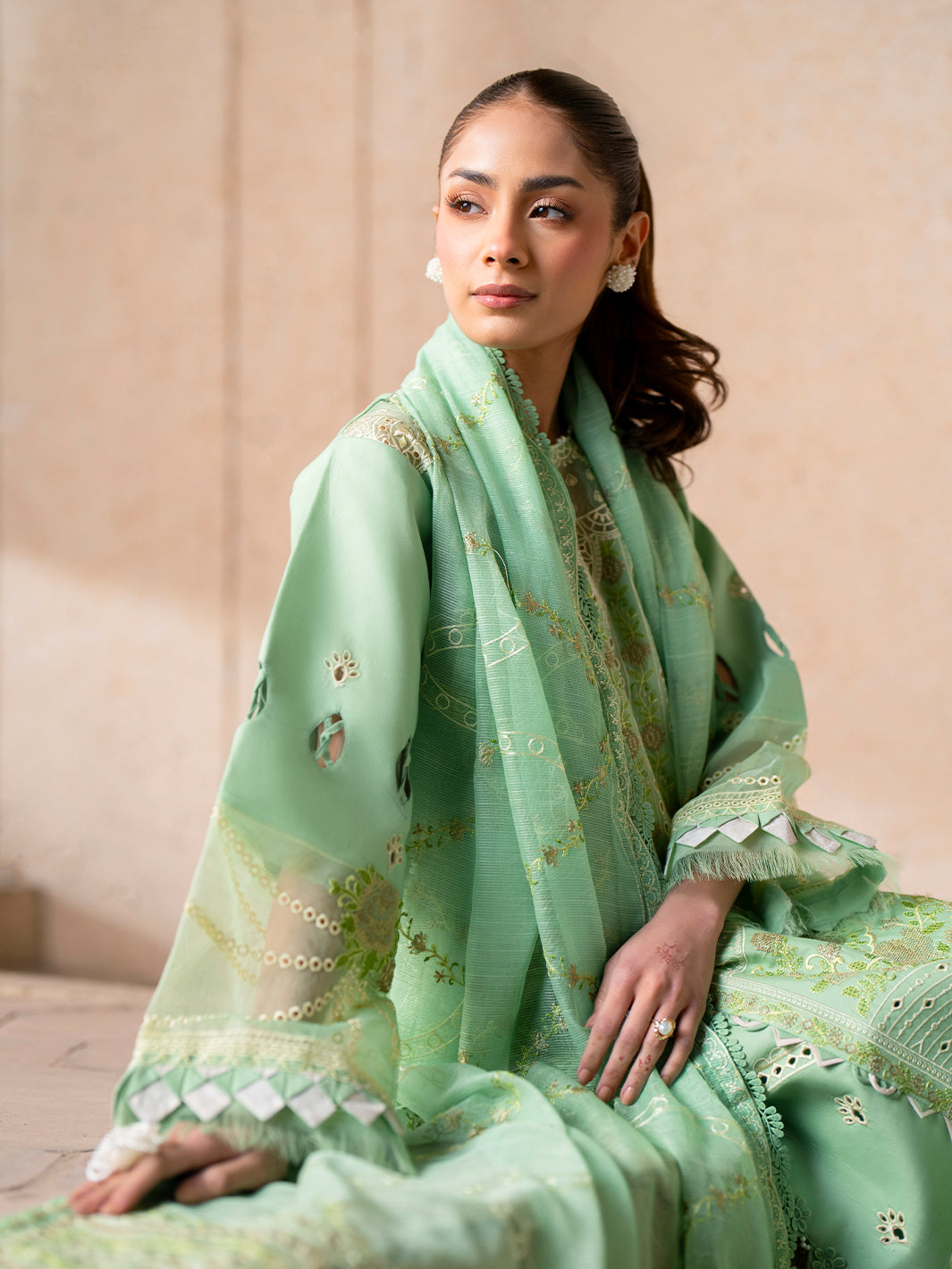 Parishay | Dil e Raqsam Festive Eid Lawn | DR-11 by Parishay - Designer Dress - Type: Ladies Clothes - Available at Libayah - 100% Original