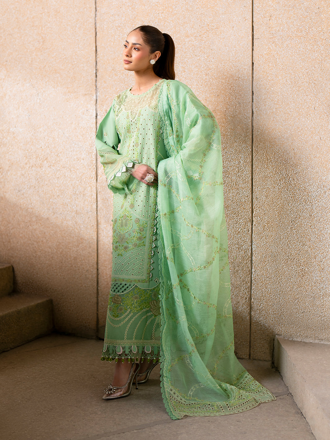 Parishay | Dil e Raqsam Festive Eid Lawn | DR-11 by Parishay - Designer Dress - Type: Ladies Clothes - Available at Libayah - 100% Original