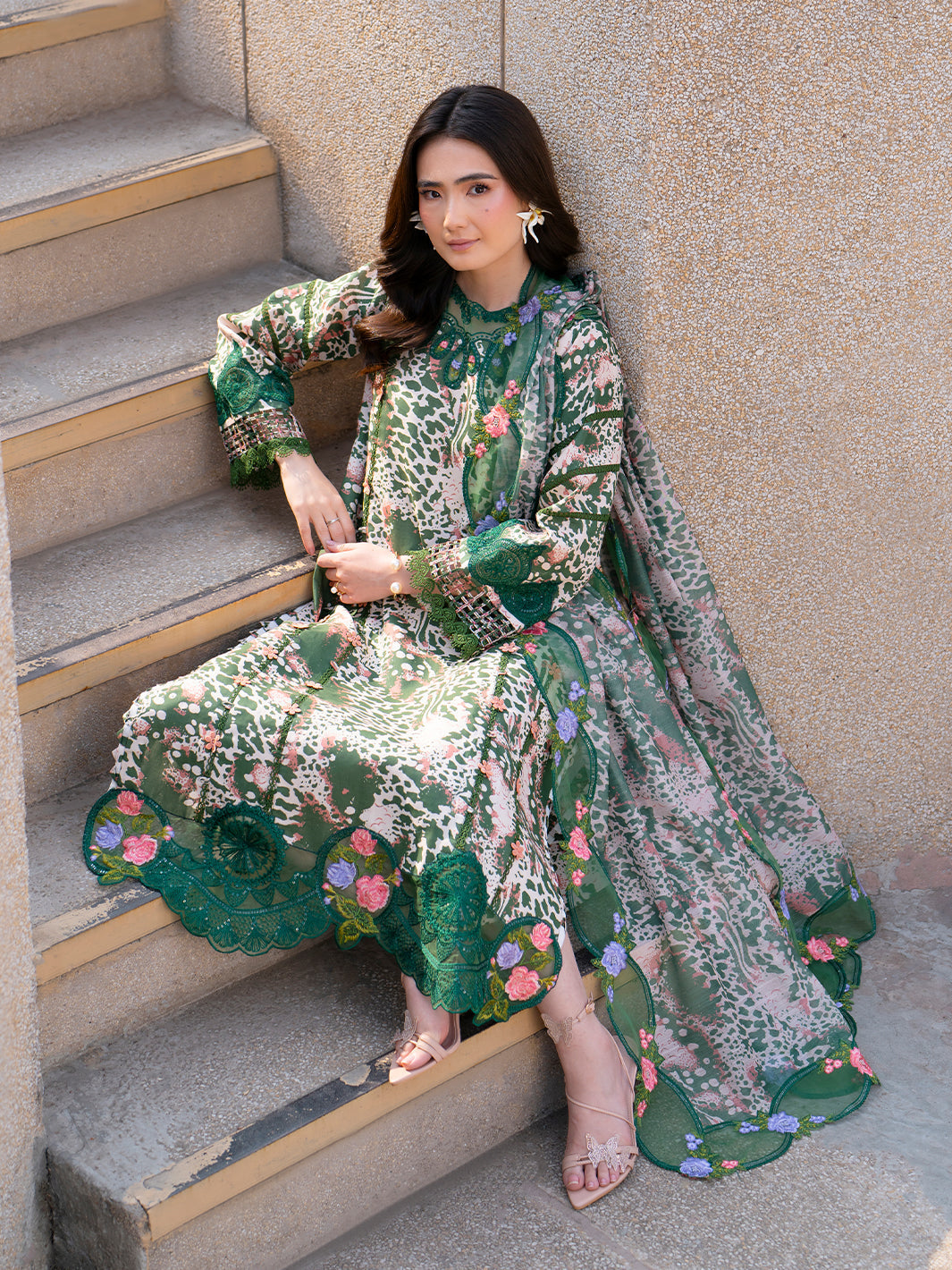 Parishay | Dil e Raqsam Festive Eid Lawn | DR-13 by Parishay - Designer Dress - Type: Ladies Clothes - Available at Libayah - 100% Original