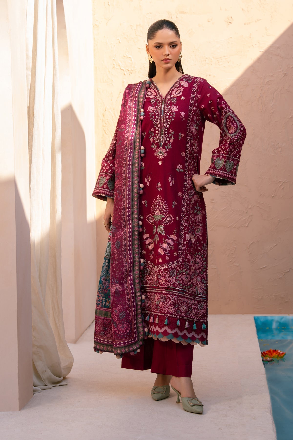 Xenia Formals | Rang e Khizan | DEEMAH by Xenia Formals - Designer Dress  - Type : Ladies Clothes - Available at Libayah - 100% Original 