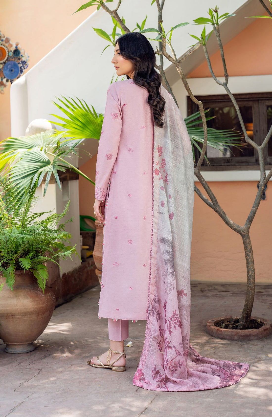 Zarif | Nura Textured Lawn 25 | JEEM by Zarif - Designer Dress - Type: Ladies Clothes - Available at Libayah - 100% Original