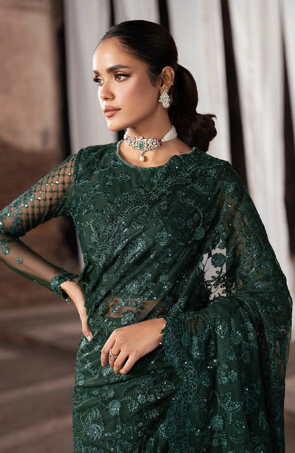 Zarif | Shehnai Luxury Wedding Edit | MEESAM by Zarif - Designer Dress - Type: Ladies Clothes - Available at Libayah - 100% Original