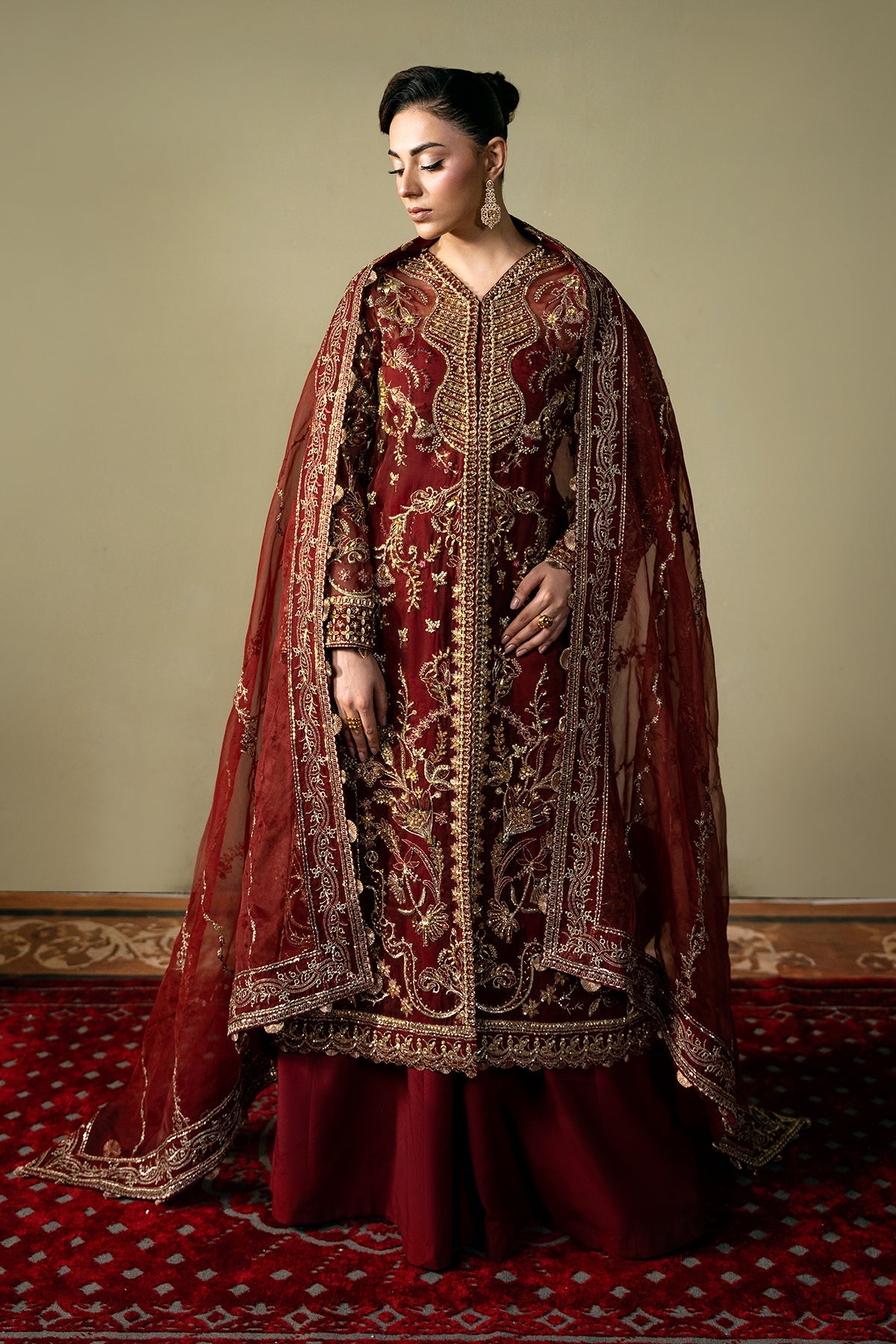 Mina Kashif | Kahani Formals | Serika by Mina Kashif - Designer Dress - Type: Ladies Clothes - Available at Libayah - 100% Original