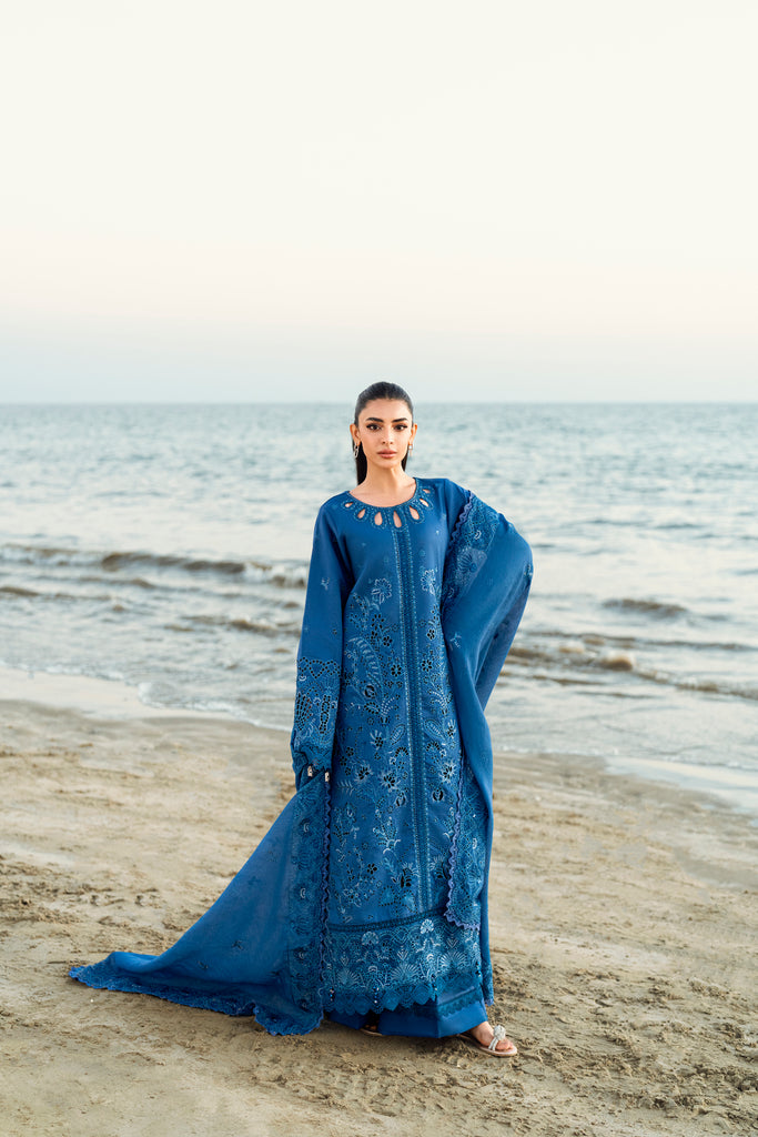 Florent | Luxury Lawn Eid Edits | FL-1A by Florent - Designer Dress - Type: Ladies Clothes - Available at Libayah - 100% Original
