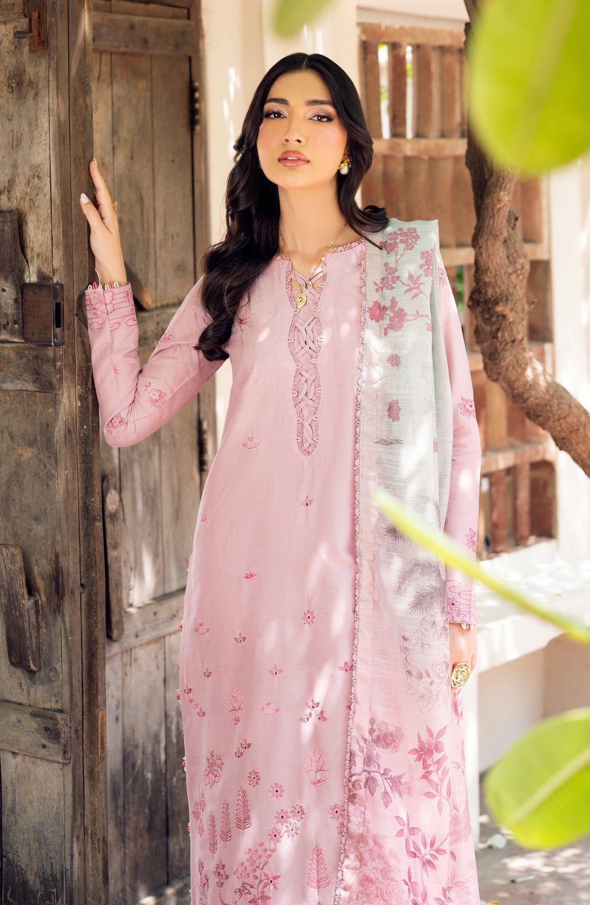 Zarif | Nura Textured Lawn 25 | JEEM by Zarif - Designer Dress - Type: Ladies Clothes - Available at Libayah - 100% Original