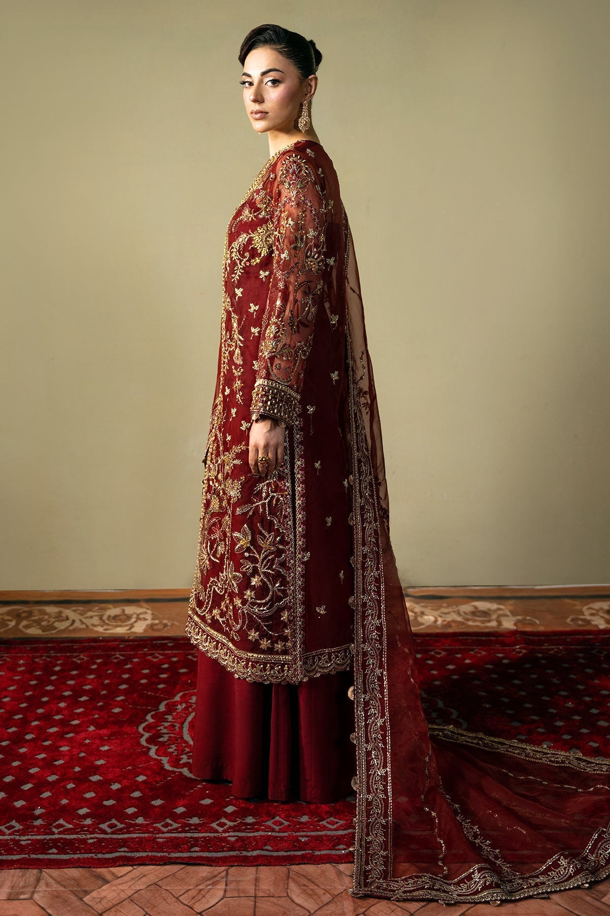 Mina Kashif | Kahani Formals | Serika by Mina Kashif - Designer Dress - Type: Ladies Clothes - Available at Libayah - 100% Original