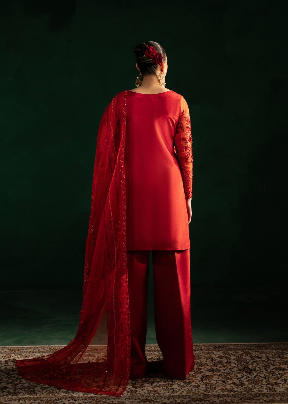 Maria Osama Khan | Jashan Pret | Rang-e-Jashan by Maria Osama Khan - Designer Dress - Type: Ladies Clothes - Available at Libayah - 100% Original