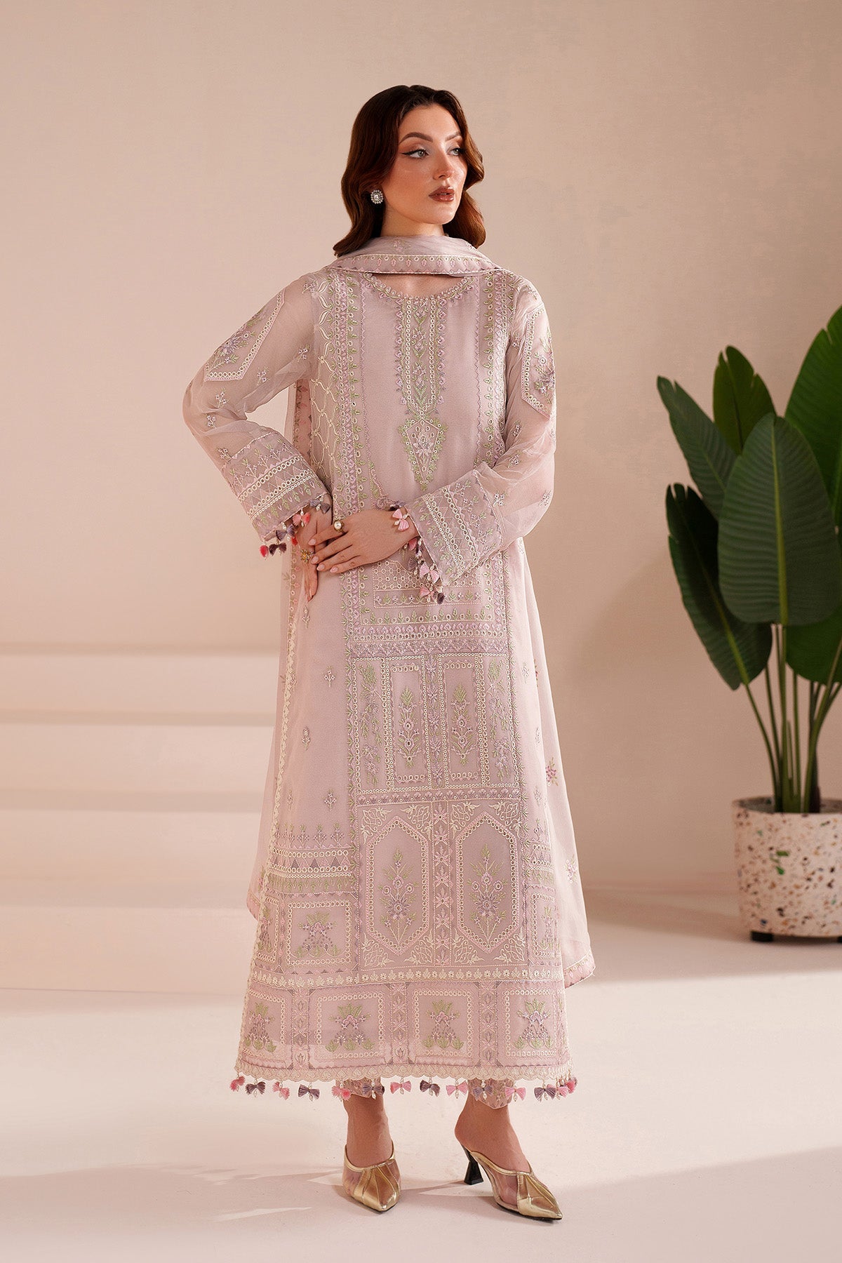 Alizeh | Threads Eid Festive Edit 26 |AF-BDHG-5039-Elva by Alizeh - Designer Dress  - Type : Ladies Clothes - Available at Libayah - 100% Original 