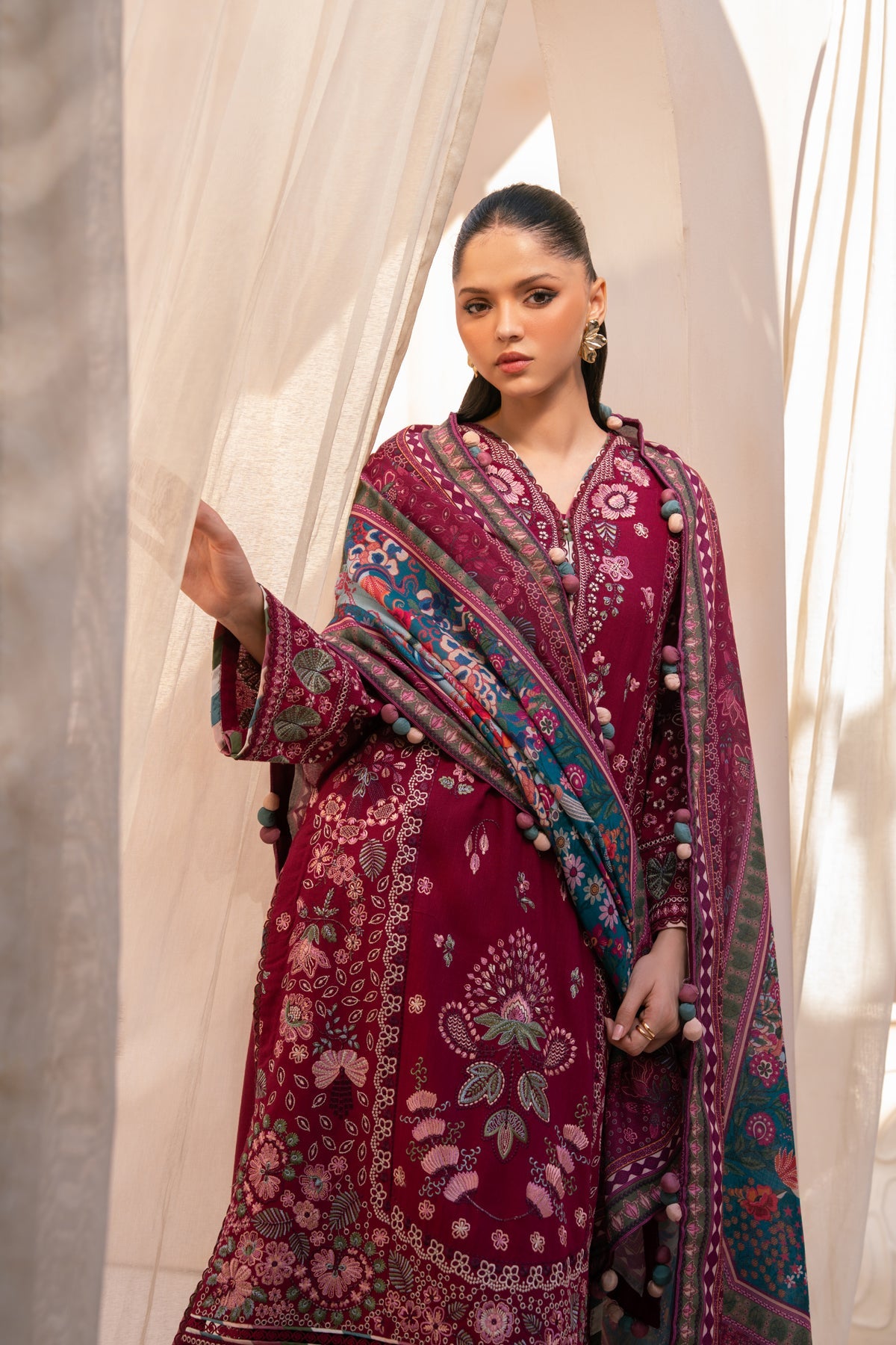 Xenia Formals | Rang e Khizan | DEEMAH by Xenia Formals - Designer Dress  - Type : Ladies Clothes - Available at Libayah - 100% Original 