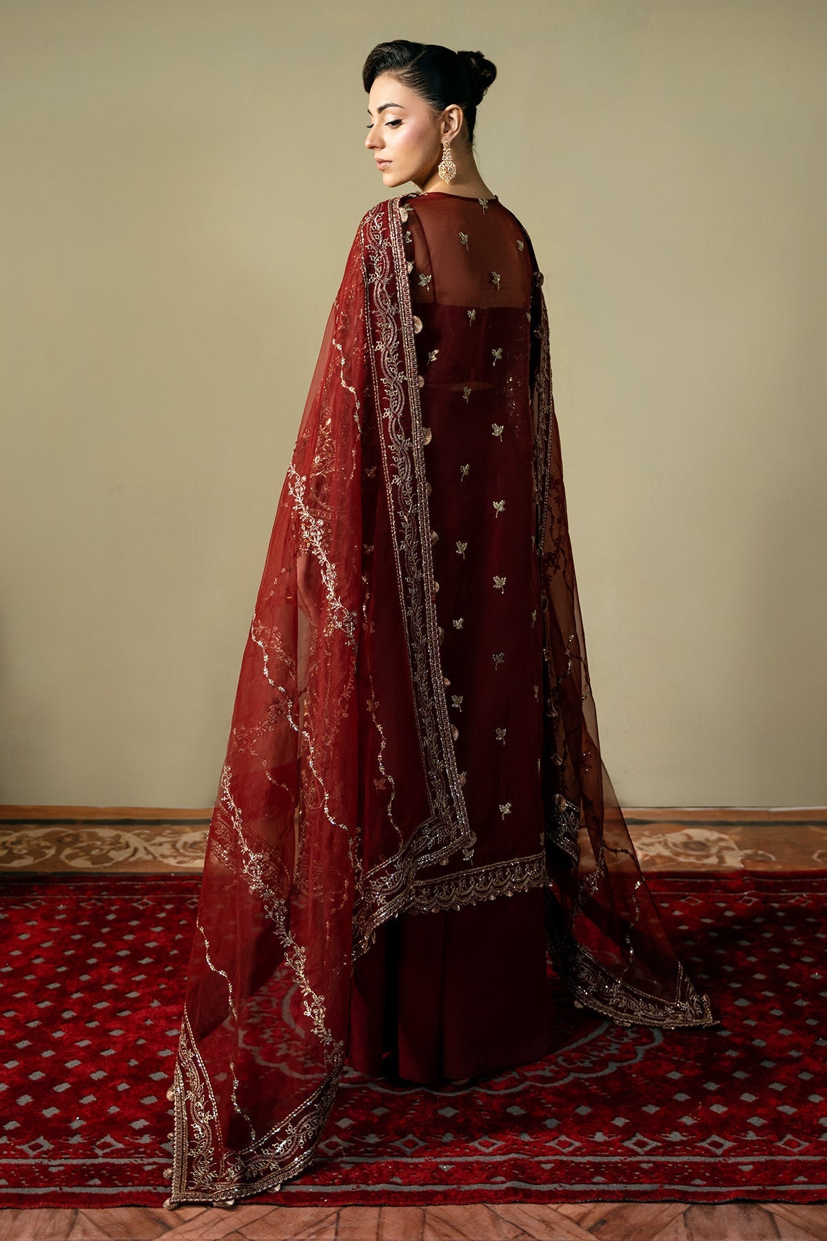 Mina Kashif | Kahani Formals | Serika by Mina Kashif - Designer Dress - Type: Ladies Clothes - Available at Libayah - 100% Original