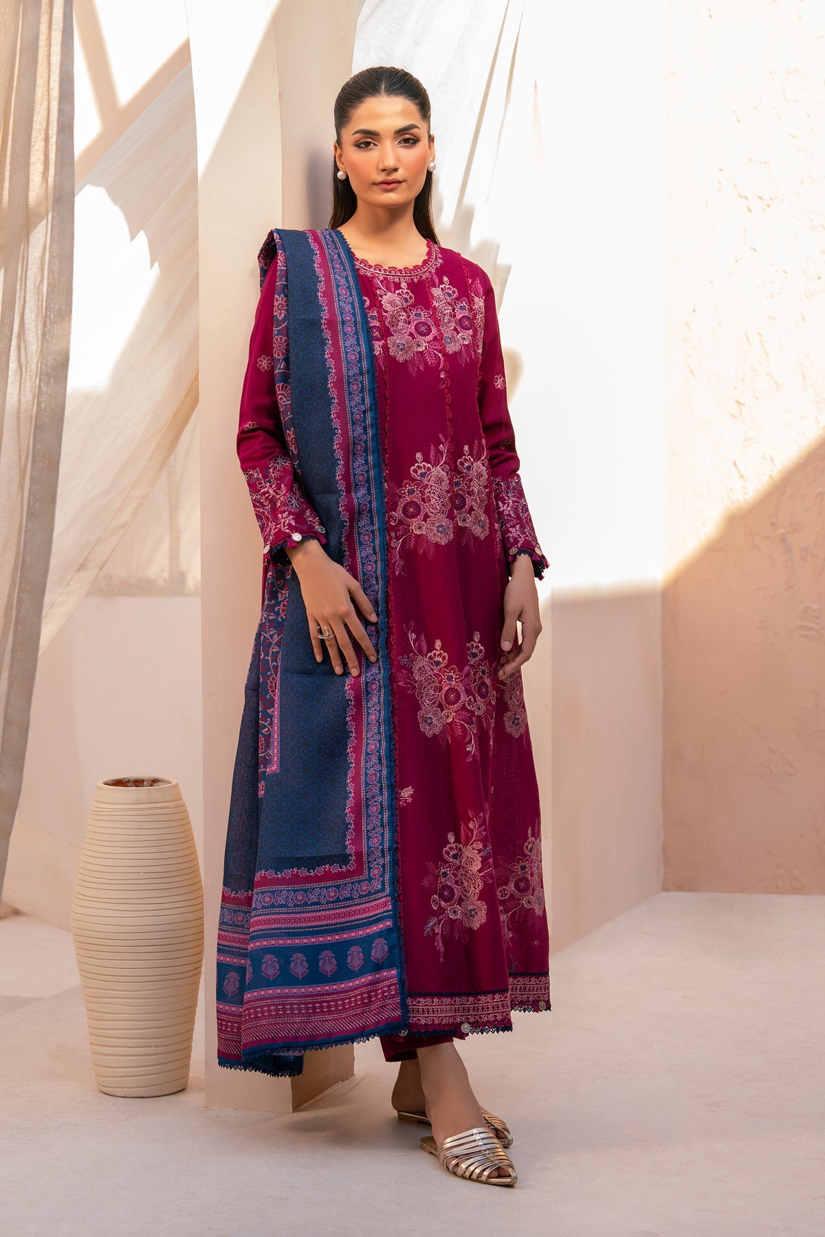 Xenia Formals | Rang e Khizan | AFAZA by Xenia Formals - Designer Dress  - Type : Ladies Clothes - Available at Libayah - 100% Original 