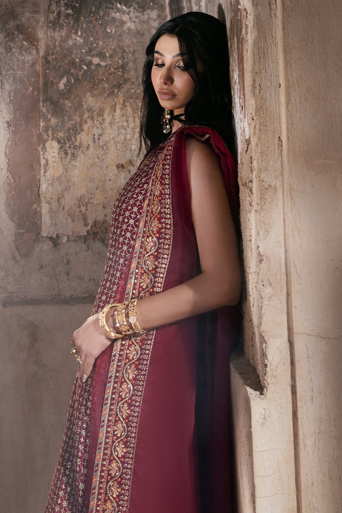 Mina Kashif | Virsa Wedding Formals | Leila by Mina Kashif - Designer Dress - Type: Bridal - Available at Libayah - 100% Original