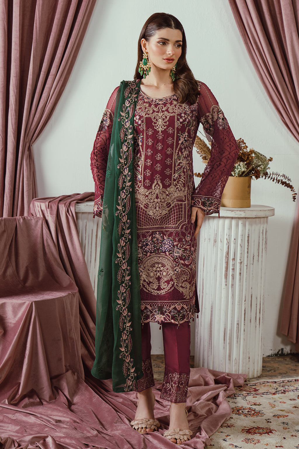 Ramsha | Ramsha Collection | F-2501 by Ramsha - Designer Dress  - Type : Ladies Clothes - Available at Libayah - 100% Original 