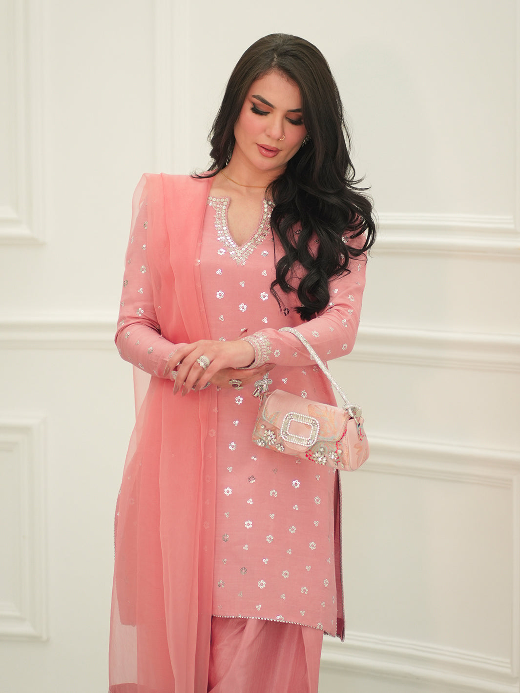 Faiza Faisal | Mayal Festive Pret 25 | FARIHA by Faiza Faisal - Designer Dress - Type: Ladies Clothes - Available at Libayah - 100% Original