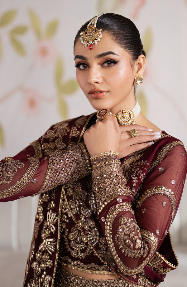 Zarif | Shehnai Luxury Wedding Edit | SHEESHAM by Zarif - Designer Dress - Type: Ladies Clothes - Available at Libayah - 100% Original