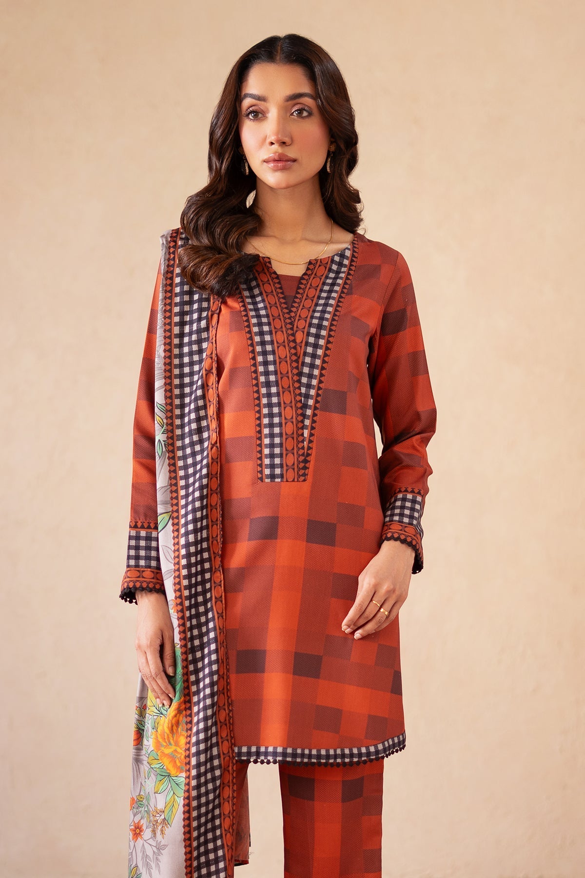 Charizma | Print Melody | CPM-4-S45A by Charizma - Designer Dress - Type: Ladies Clothes - Available at Libayah - 100% Original