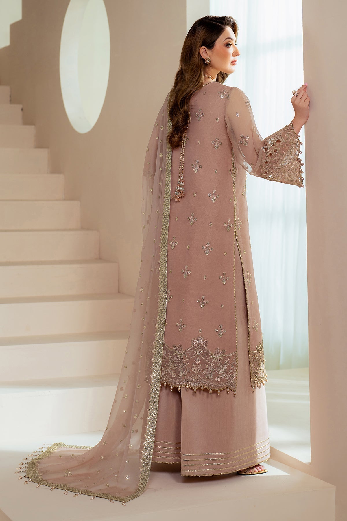 Alizeh | Aymal Chiffon | AF-BHM-4043-Jade by Alizeh - Designer Dress - Type: Ladies Clothes - Available at Libayah - 100% Original