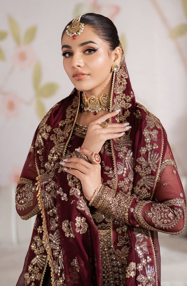 Zarif | Shehnai Luxury Wedding Edit | SHEESHAM by Zarif - Designer Dress - Type: Ladies Clothes - Available at Libayah - 100% Original
