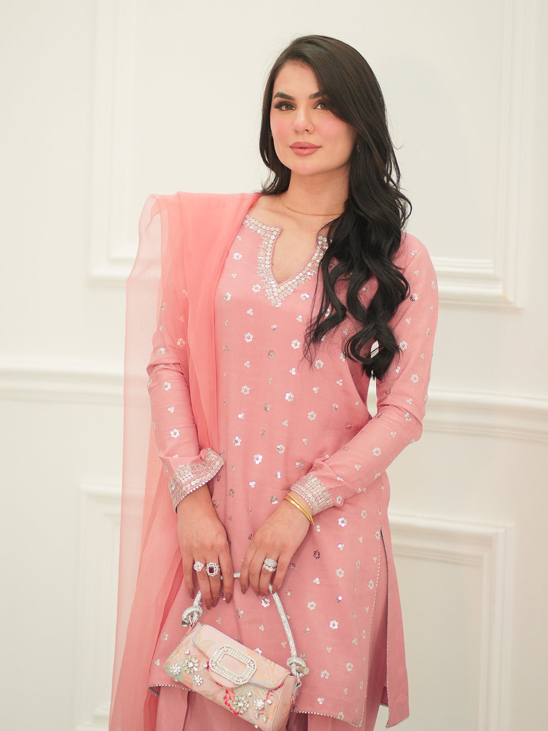 Faiza Faisal | Mayal Festive Pret 25 | FARIHA by Faiza Faisal - Designer Dress - Type: Ladies Clothes - Available at Libayah - 100% Original