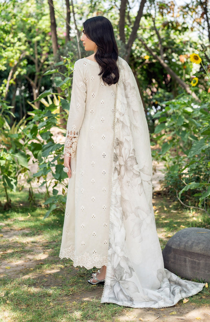 Zarif | Nura Textured Lawn 25 | ISARA by Zarif - Designer Dress - Type: Ladies Clothes - Available at Libayah - 100% Original