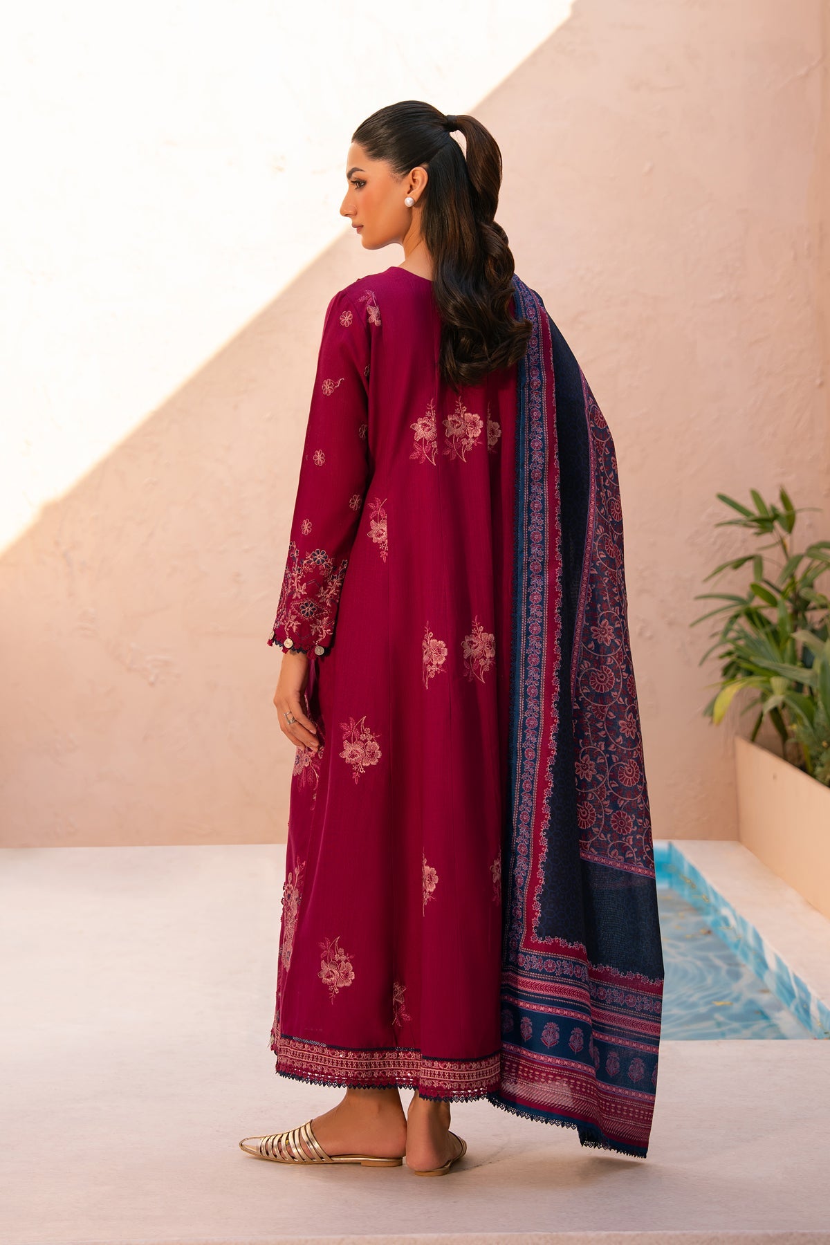 Xenia Formals | Rang e Khizan | AFAZA by Xenia Formals - Designer Dress  - Type : Ladies Clothes - Available at Libayah - 100% Original 
