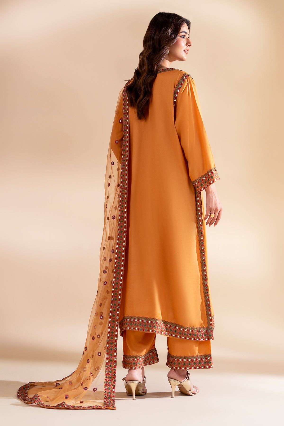 Charizma | Festive Pret | 3-PC Embroidered Silk CMA-6-360 by Charizma - Designer Dress  - Type : Ladies Clothes - Available at Libayah - 100% Original 