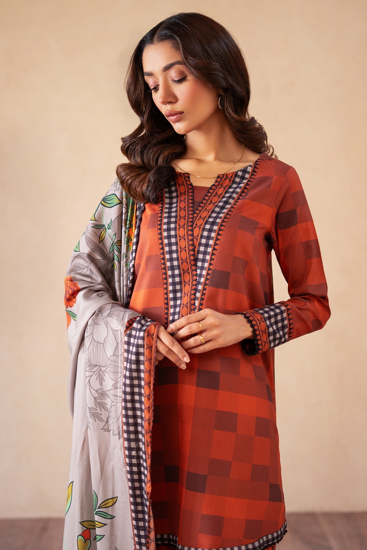 Charizma | Print Melody | CPM-4-S45A by Charizma - Designer Dress - Type: Ladies Clothes - Available at Libayah - 100% Original