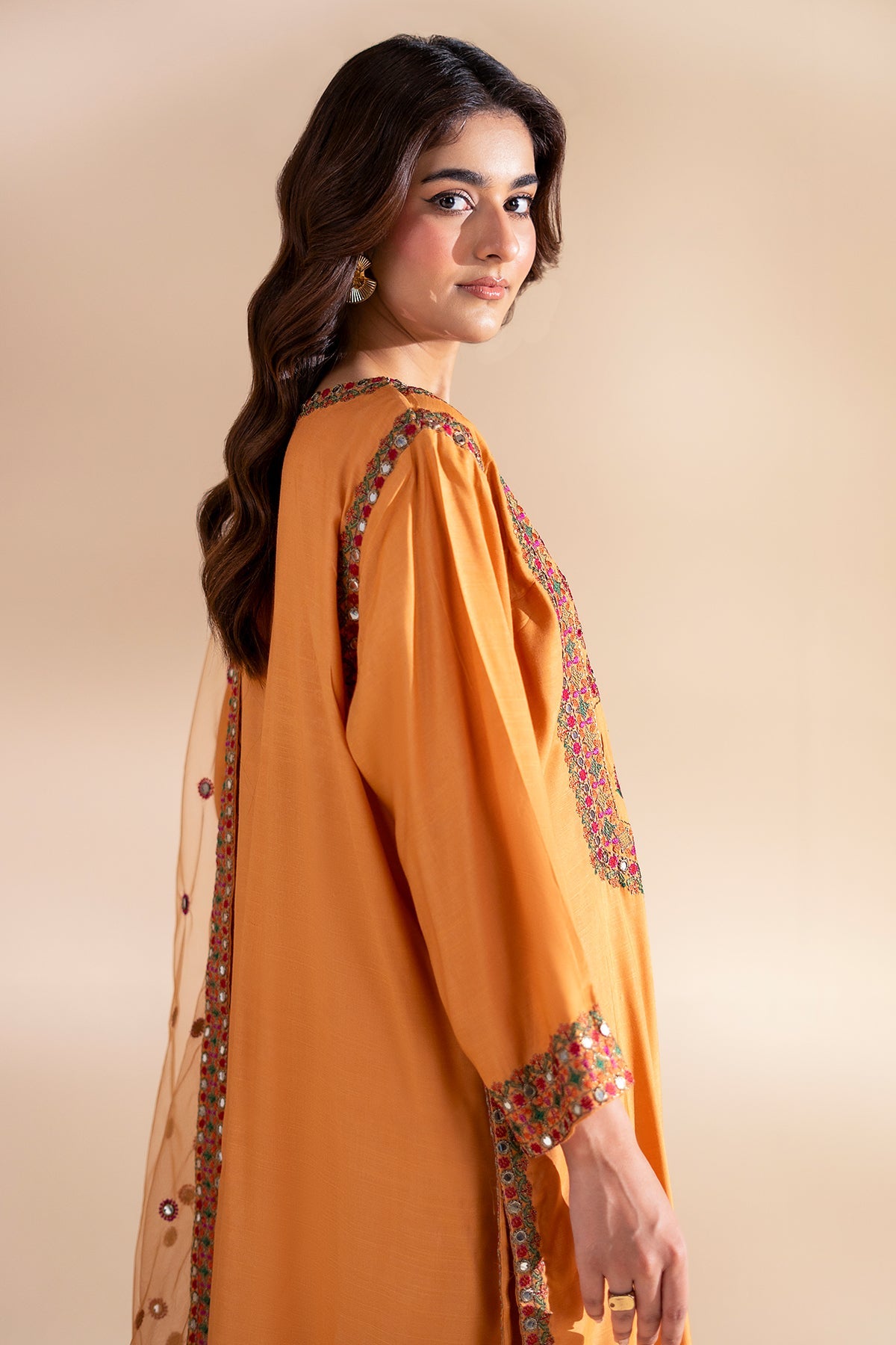 Charizma | Festive Pret | 3-PC Embroidered Silk CMA-6-360 by Charizma - Designer Dress  - Type : Ladies Clothes - Available at Libayah - 100% Original 