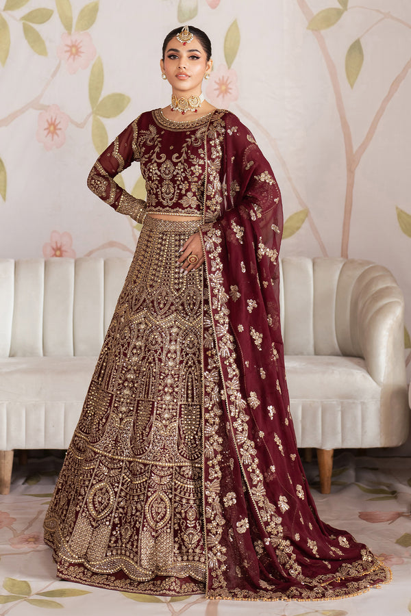 Zarif | Shehnai Luxury Wedding Edit | SHEESHAM by Zarif - Designer Dress - Type: Ladies Clothes - Available at Libayah - 100% Original