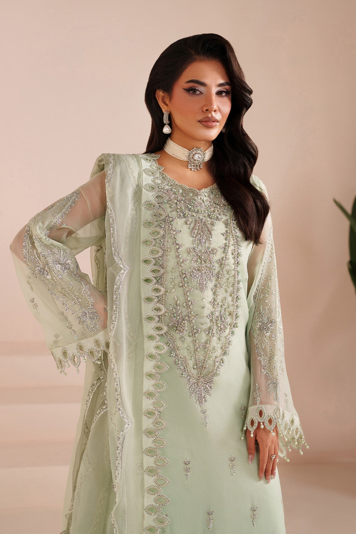 Alizeh | Aymal Handcrafted Luxury Formals | AF-BHM-4068-Zyah - Designer Dress - Type : Ladies Clothes - Available at Libayah - 100% Original