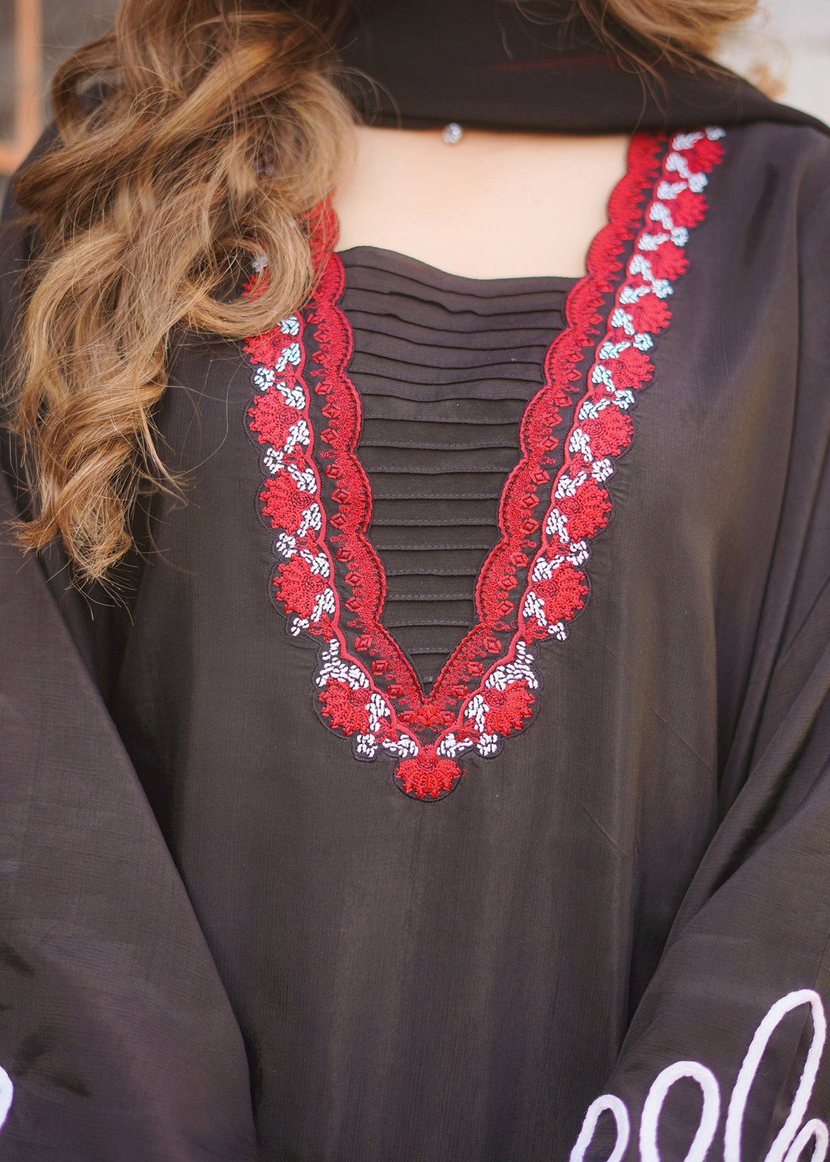 Fozia Khalid | Silk Spire | NOIR by Fozia Khalid - Designer Dress - Type: Ladies Clothes - Available at Libayah - 100% Original