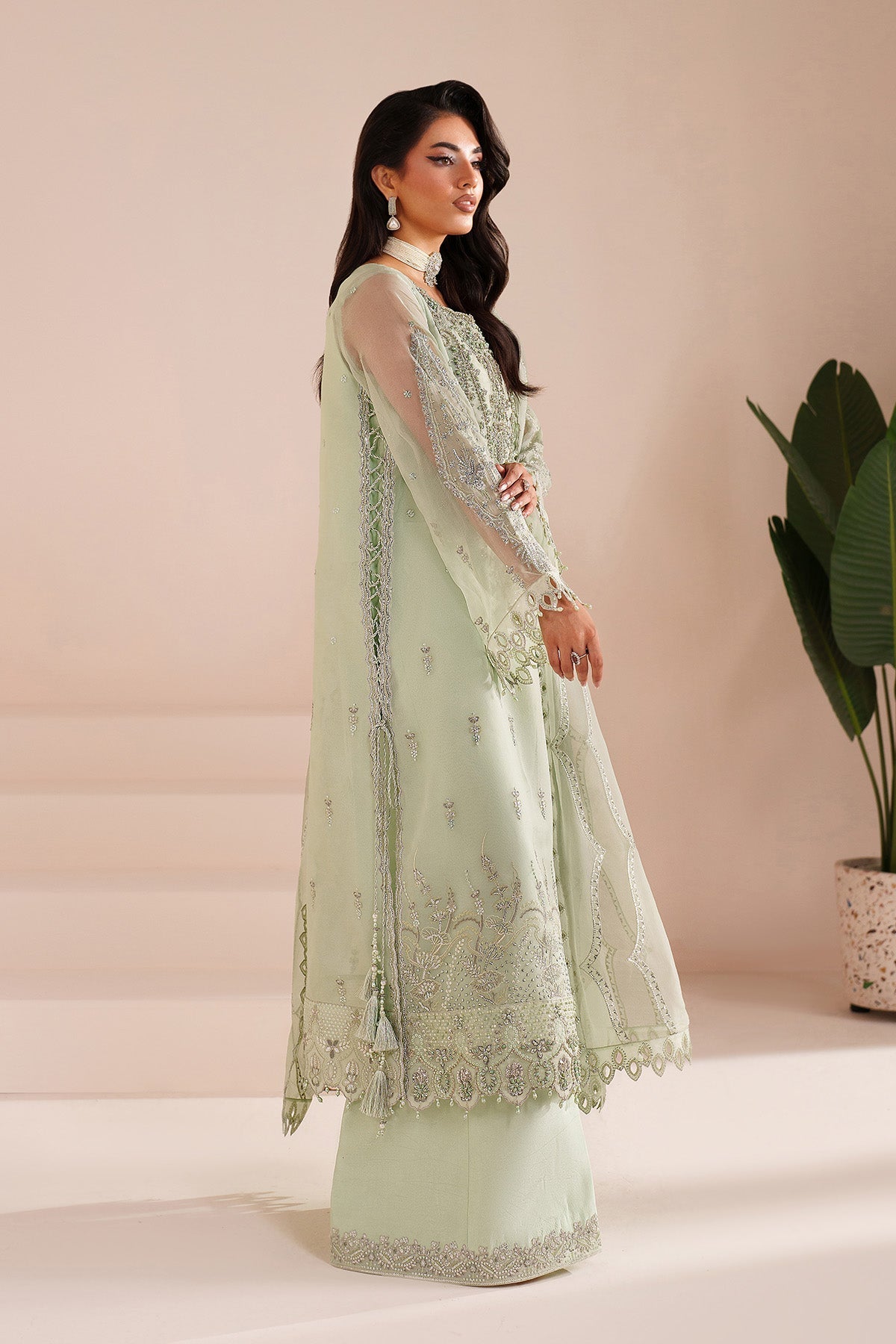 Alizeh | Aymal Handcrafted Luxury Formals | AF-BHM-4068-Zyah - Designer Dress - Type : Ladies Clothes - Available at Libayah - 100% Original