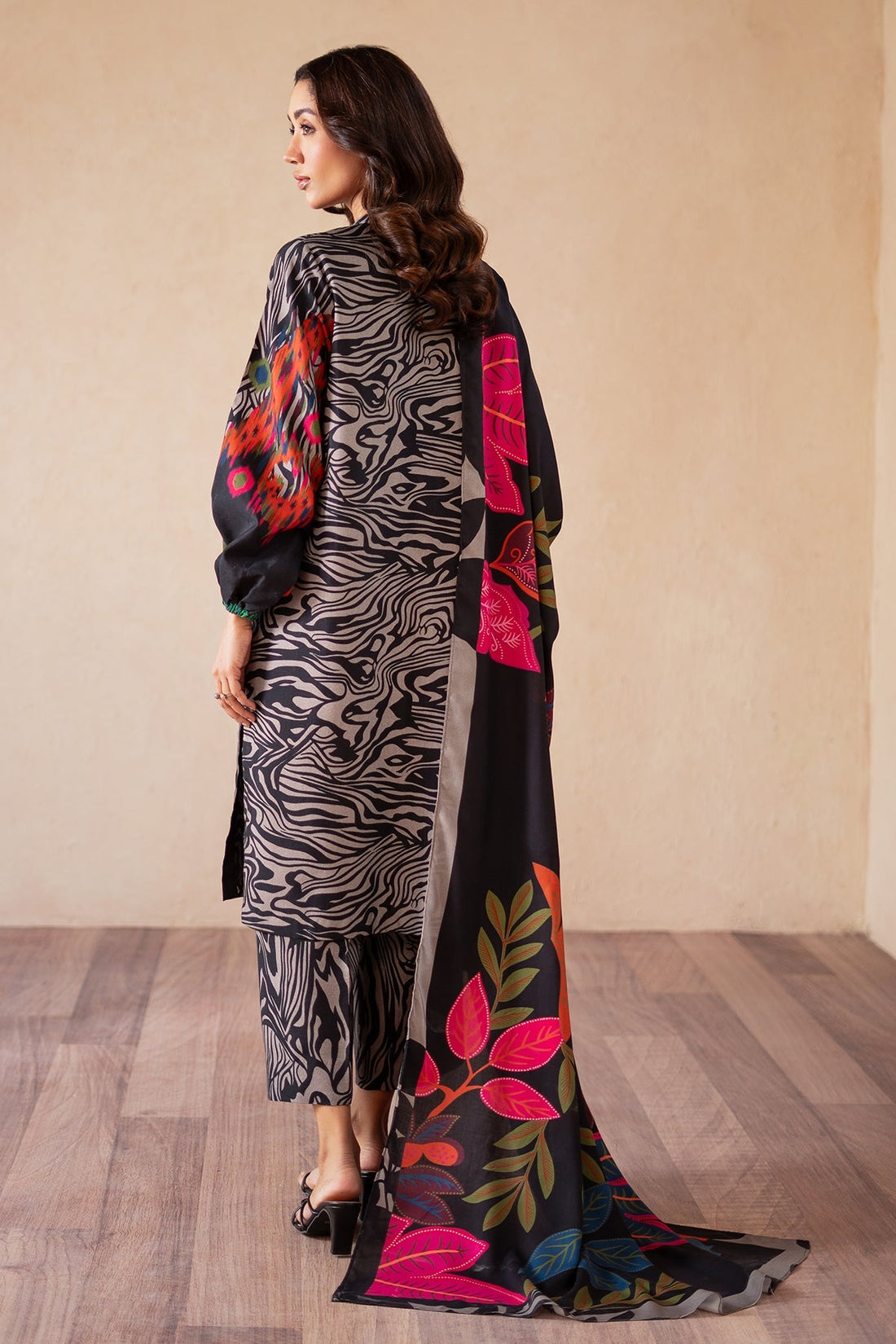 Charizma | Print Melody | CPM-4-S49A by Charizma - Designer Dress - Type: Ladies Clothes - Available at Libayah - 100% Original