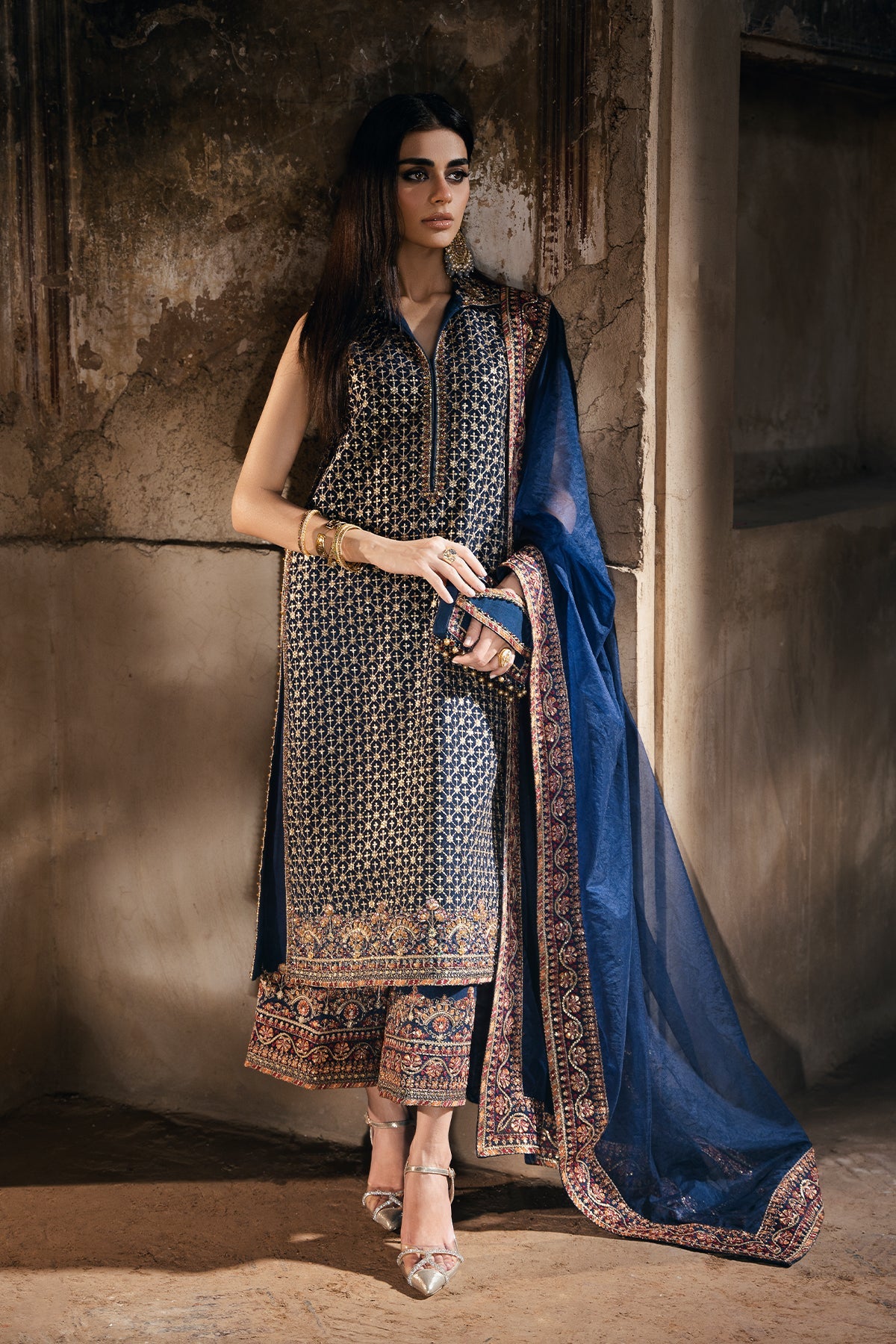 Mina Kashif | Virsa Wedding Formals | Nayab by Mina Kashif - Designer Dress - Type: Formal - Available at Libayah - 100% Original