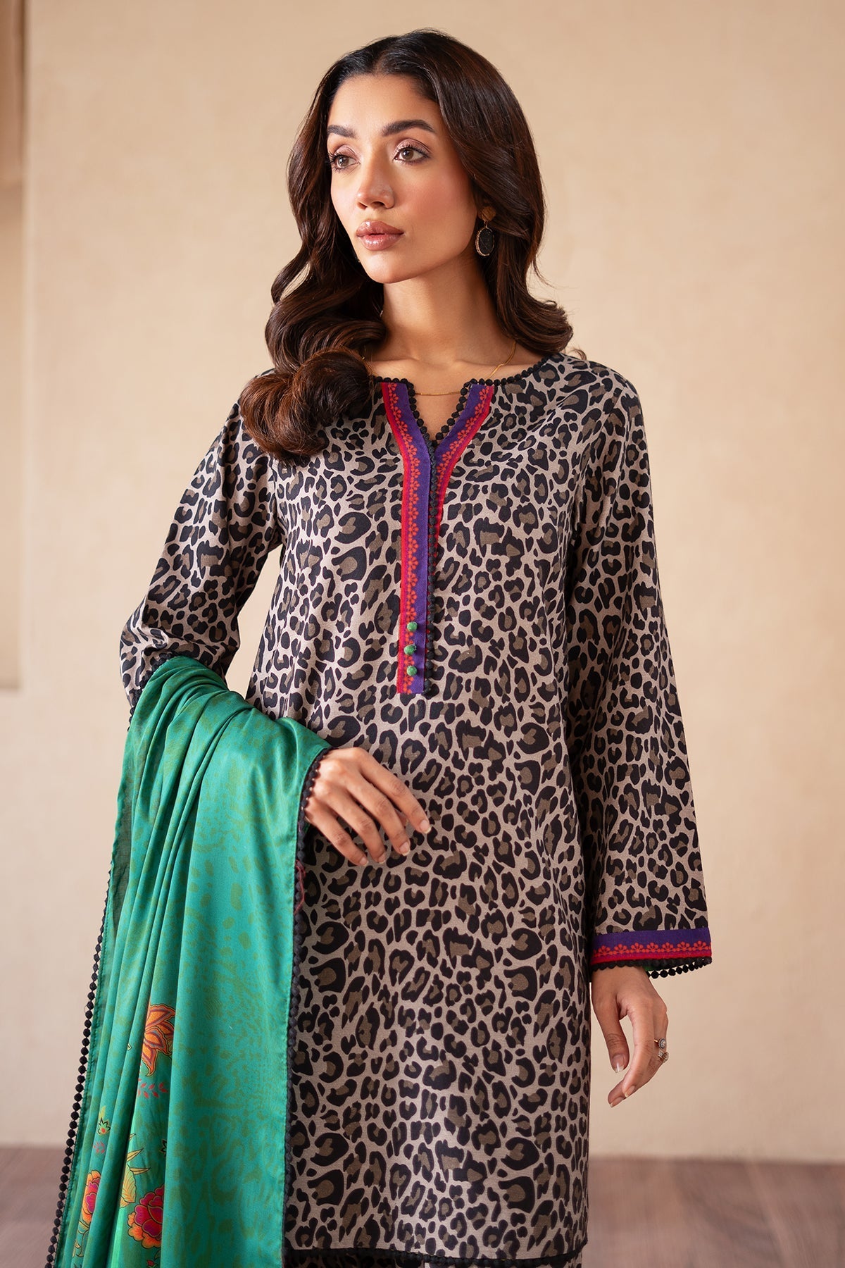 Charizma | Print Melody | CPM-4-S42A by Charizma - Designer Dress - Type: Ladies Clothes - Available at Libayah - 100% Original