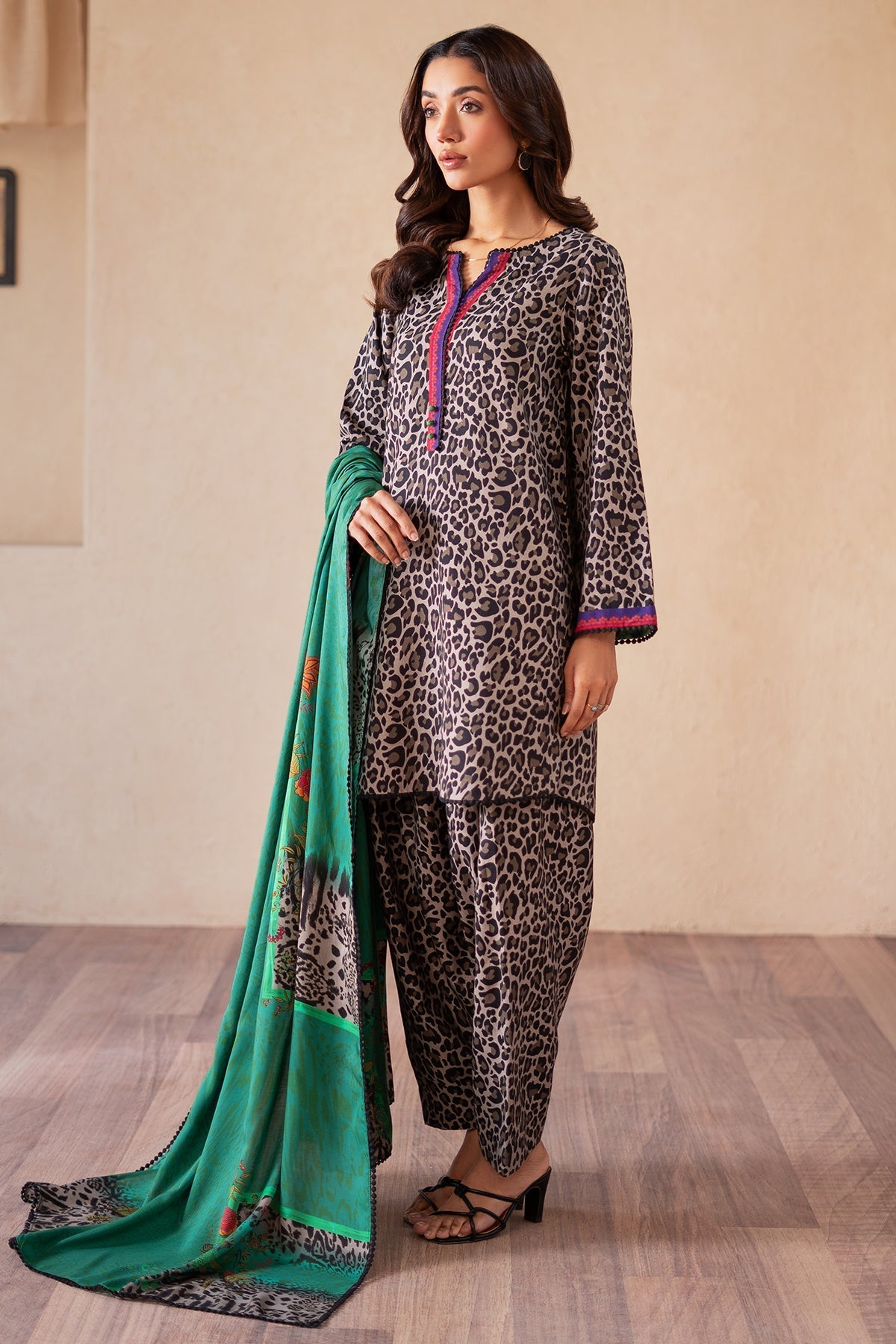 Charizma | Print Melody | CPM-4-S42A by Charizma - Designer Dress - Type: Ladies Clothes - Available at Libayah - 100% Original