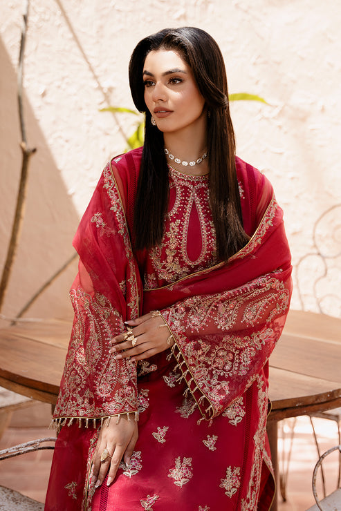 Zarposh | Elara Formals | Gulab by Zarposh - Designer Dress - Type: Ladies Clothes - Available at Libayah - 100% Original