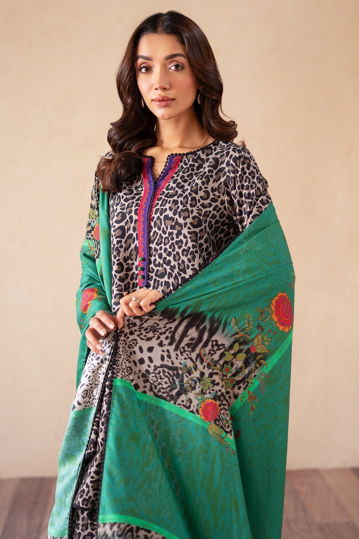 Charizma | Print Melody | CPM-4-S42A by Charizma - Designer Dress - Type: Ladies Clothes - Available at Libayah - 100% Original