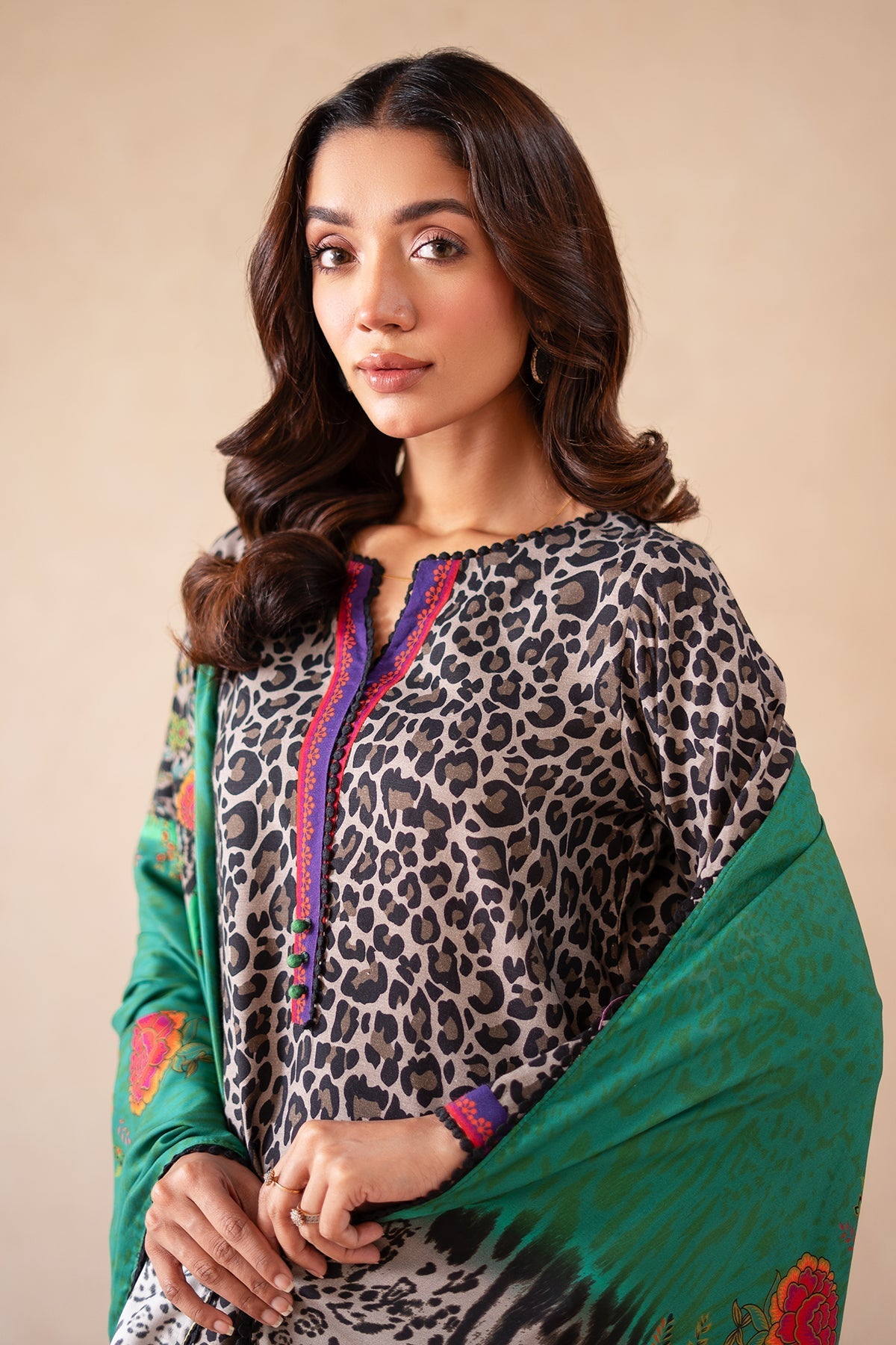 Charizma | Print Melody | CPM-4-S42A by Charizma - Designer Dress - Type: Ladies Clothes - Available at Libayah - 100% Original